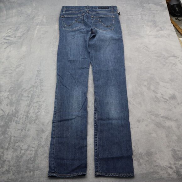 Rock & Republic Jeans Womens Berlin 6 32 Blue Pants Denim Low Rise Stretch - Picture 11 of 16